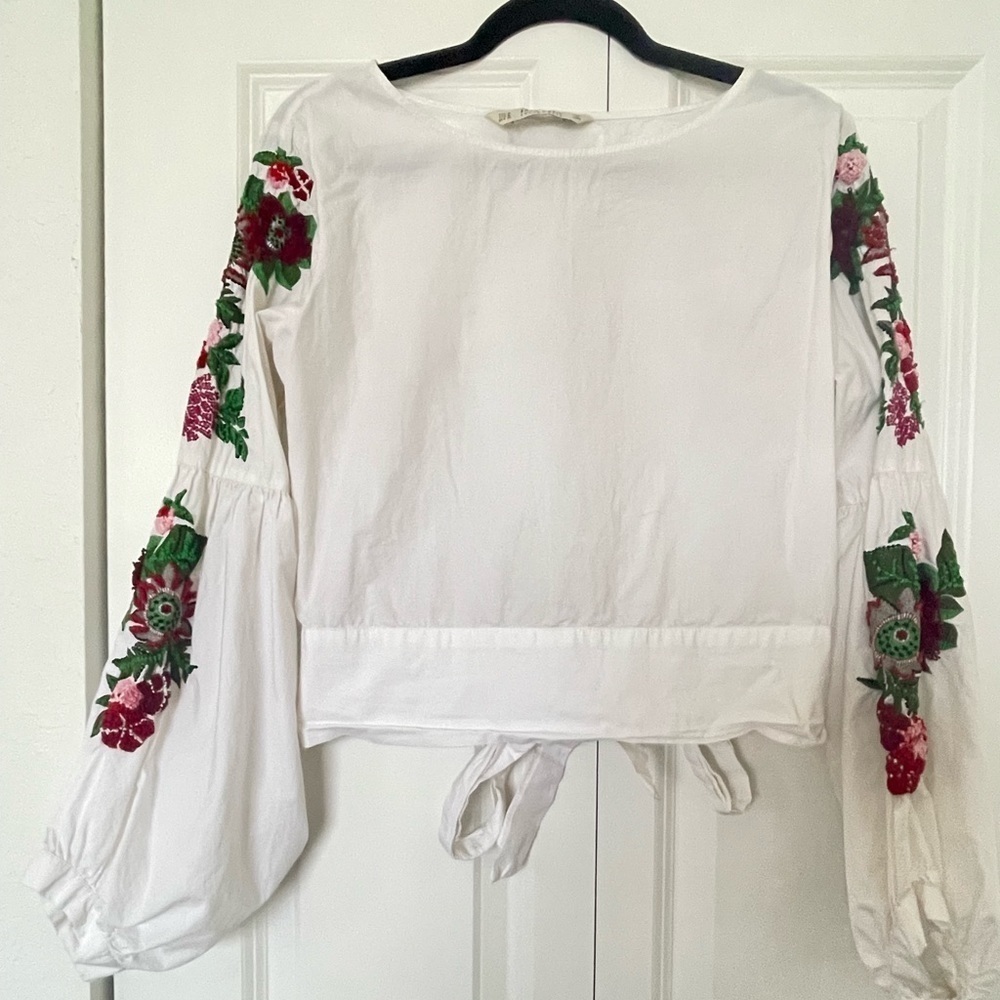 Zara Embroided Shirt
